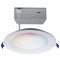 Satco 12W LED DW LP Regress Baffle DL 6 in. Rnd - Starfish IOT Tunable White and RGB 120V 90 CRI White S11566 - alternate 1